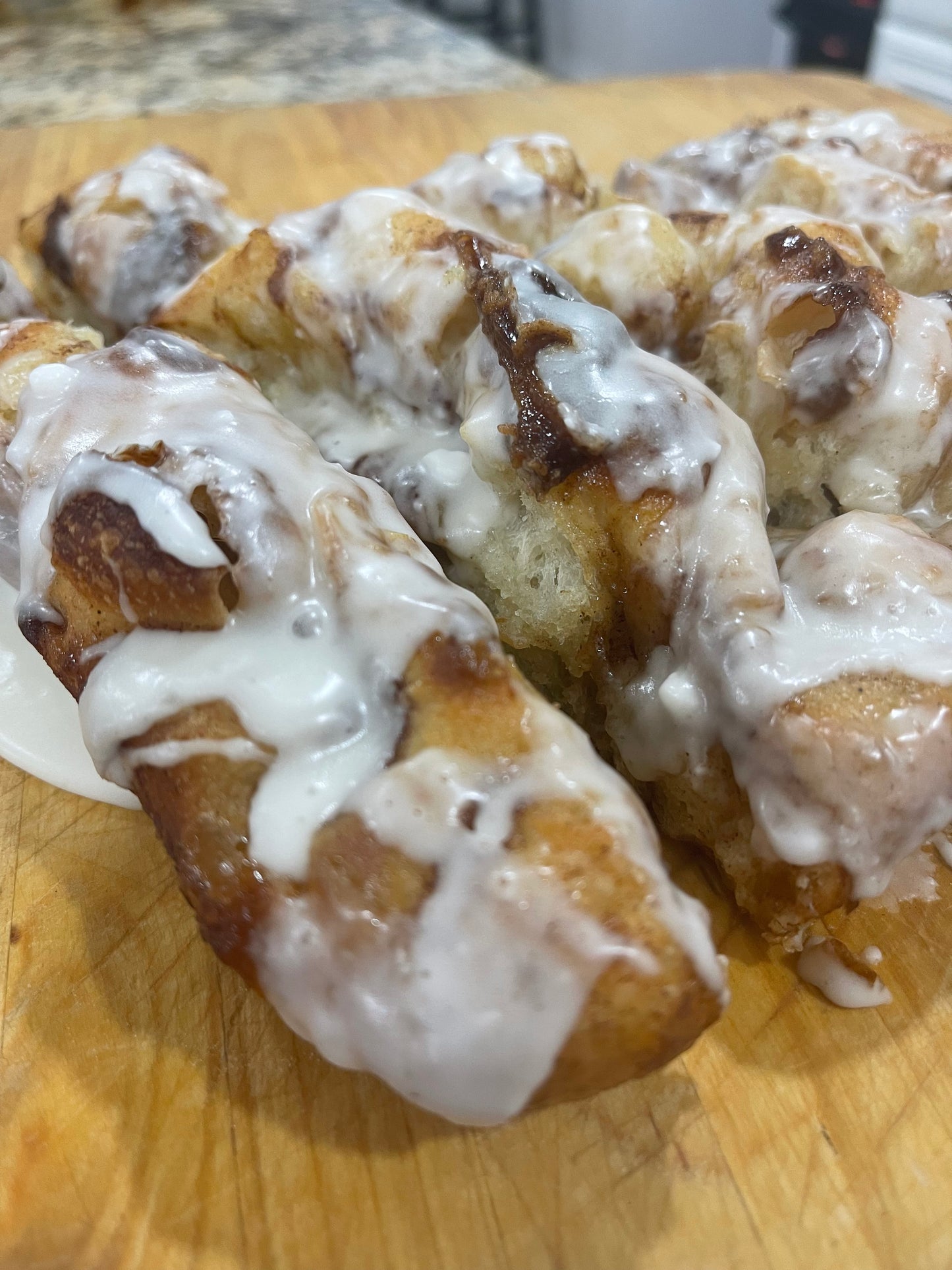 Cinnamon Roll Focaccia Bread (8x8)