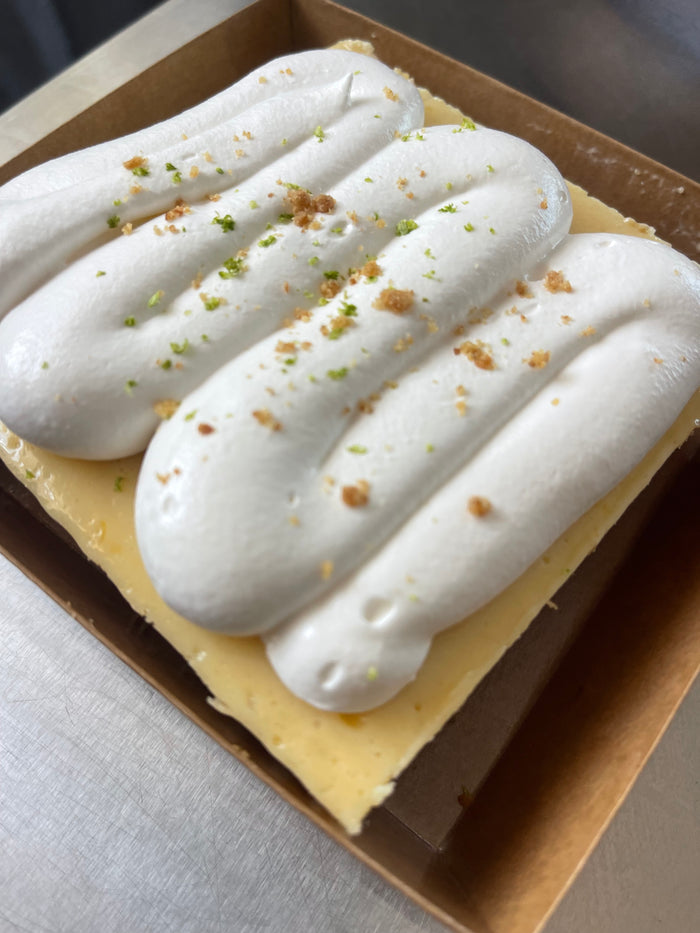 Single-Serve Sourdough Key Lime Bar from Eat Well ABQ bakery