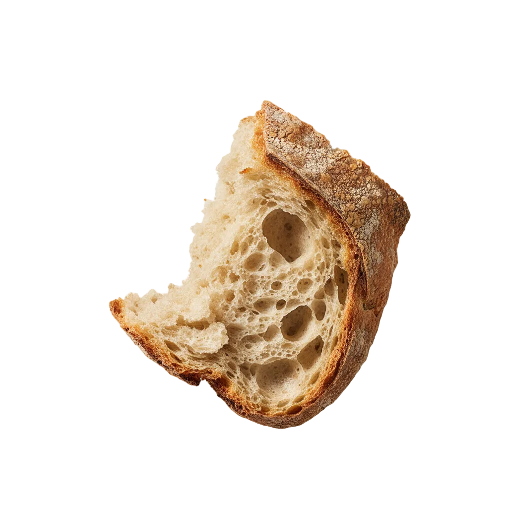 Sourdough crumb