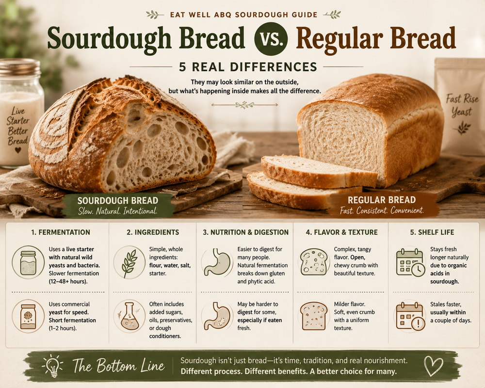 Sourdough vs. Regular Bread: What’s the Difference?