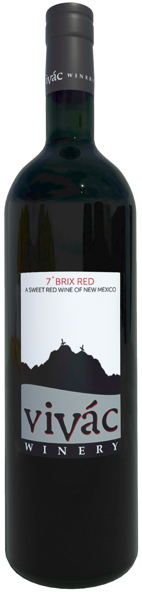Vivác Winery 7 Brix Red Blend bottle