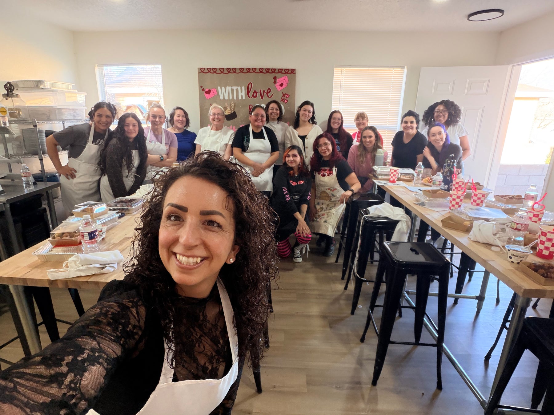 Private corporate pasta-making event with Chef Evangalene at Eat Well ABQ in Albuquerque