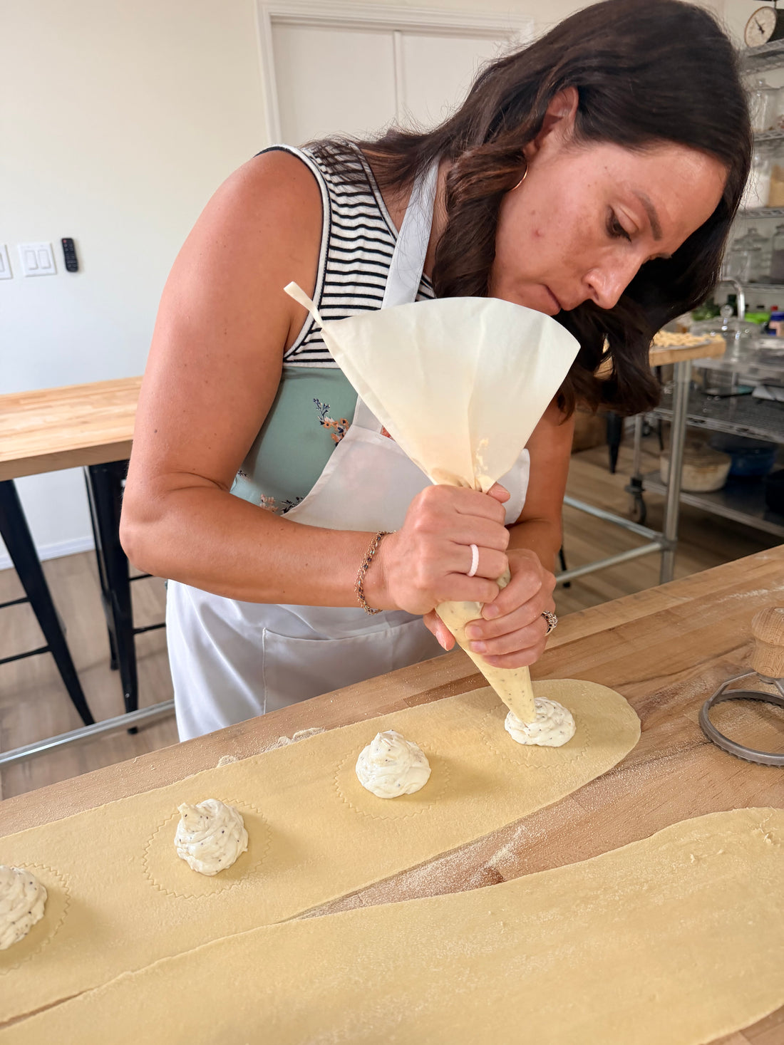 Small private pasta group