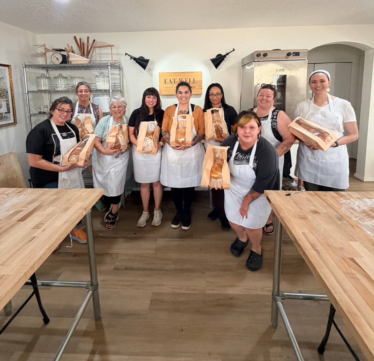 Public sourdough class at Eat Well ABQ