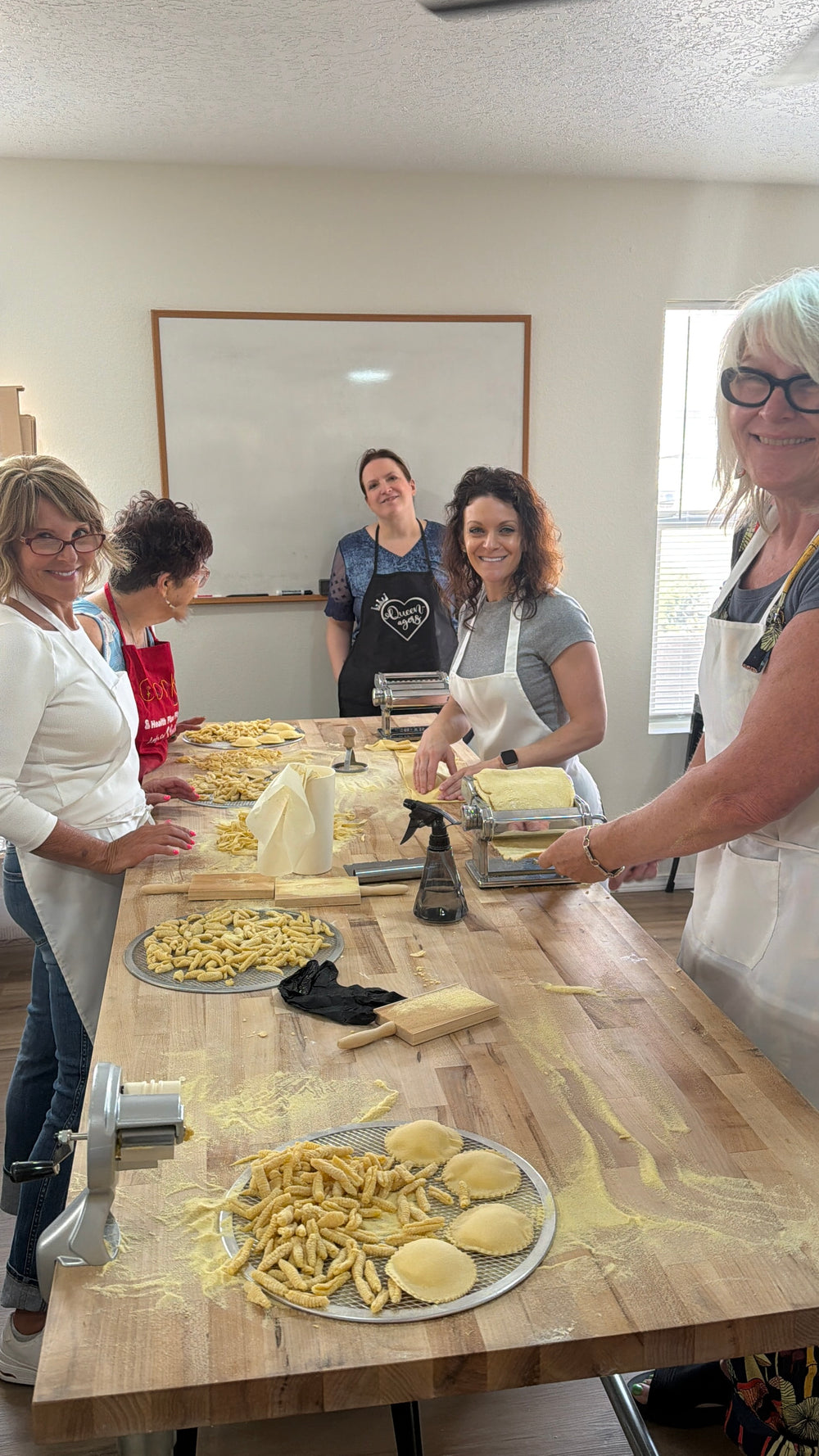 Pasta cooking class near Corrales NM at Eat Well ABQ