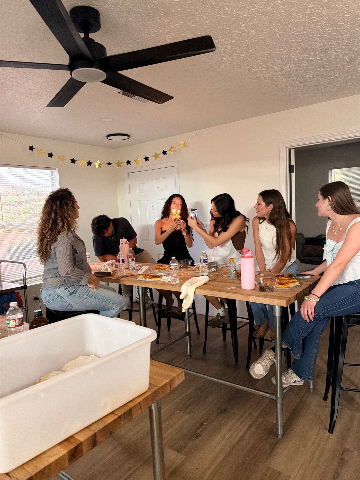 Team-building cooking class with Chef Evangalene at Eat Well ABQ in Albuquerque