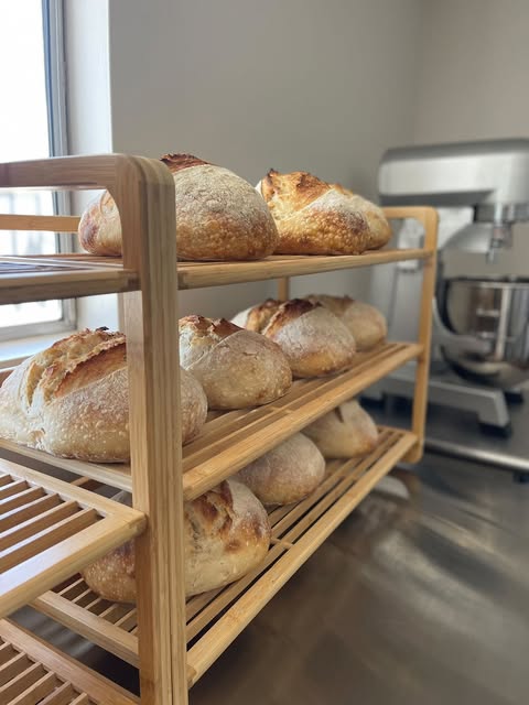 Preordering sourdough bread and baked goods from Eat Well ABQ