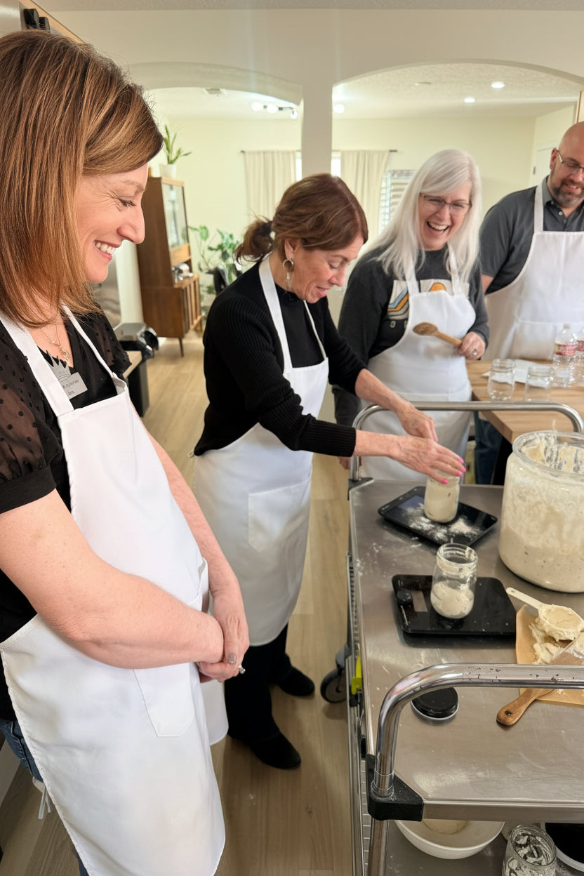 Private holiday cooking and baking party at Eat Well ABQ
