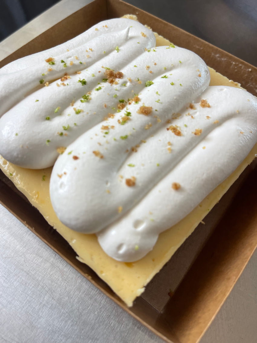 Single-Serve Sourdough Key Lime Bar from Eat Well ABQ bakery in Albuquerque
