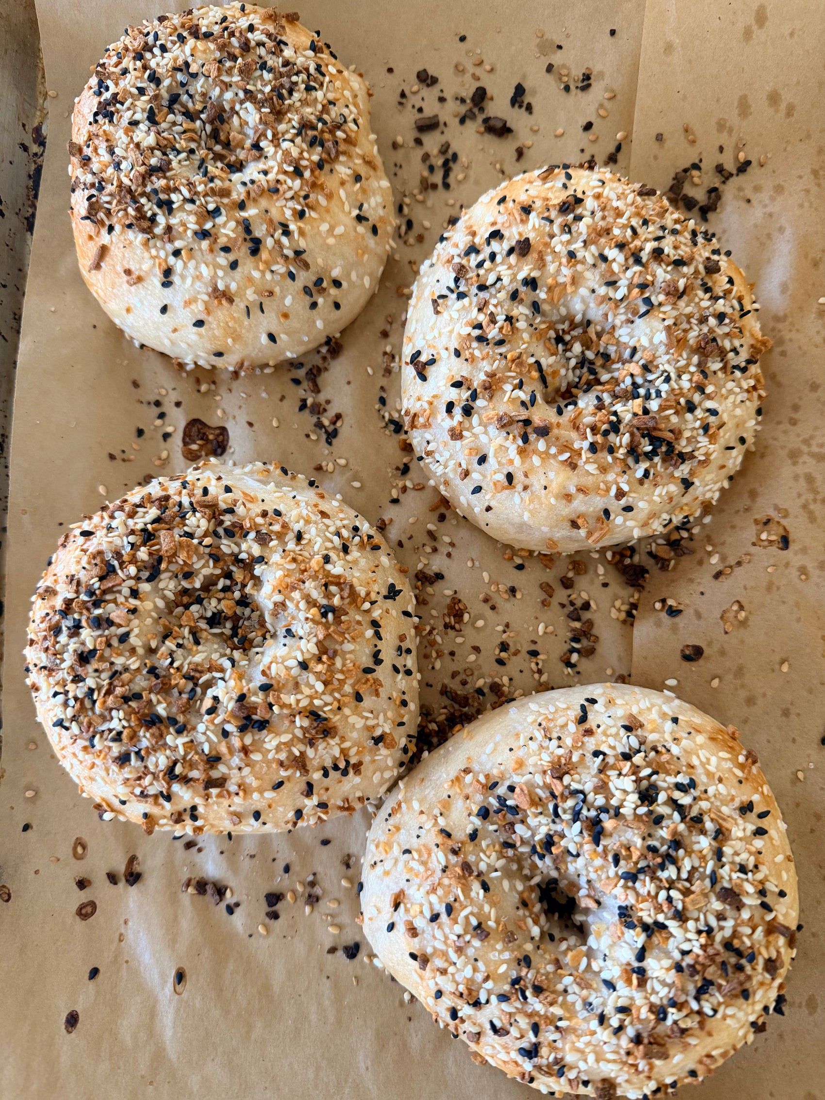 Whole grain sourdough dough and seeded bread from Eat Well ABQ