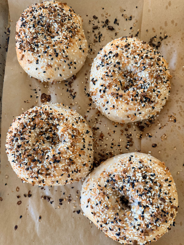 Sourdough Bagels | 4 Pack from Eat Well ABQ bakery