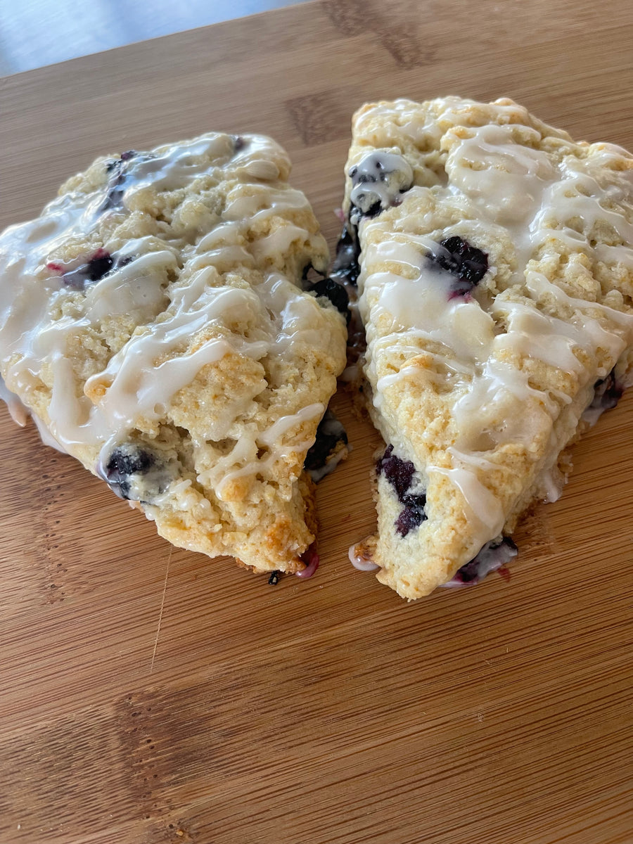 Sourdough Blueberry Lemon Scones | 4 Pack