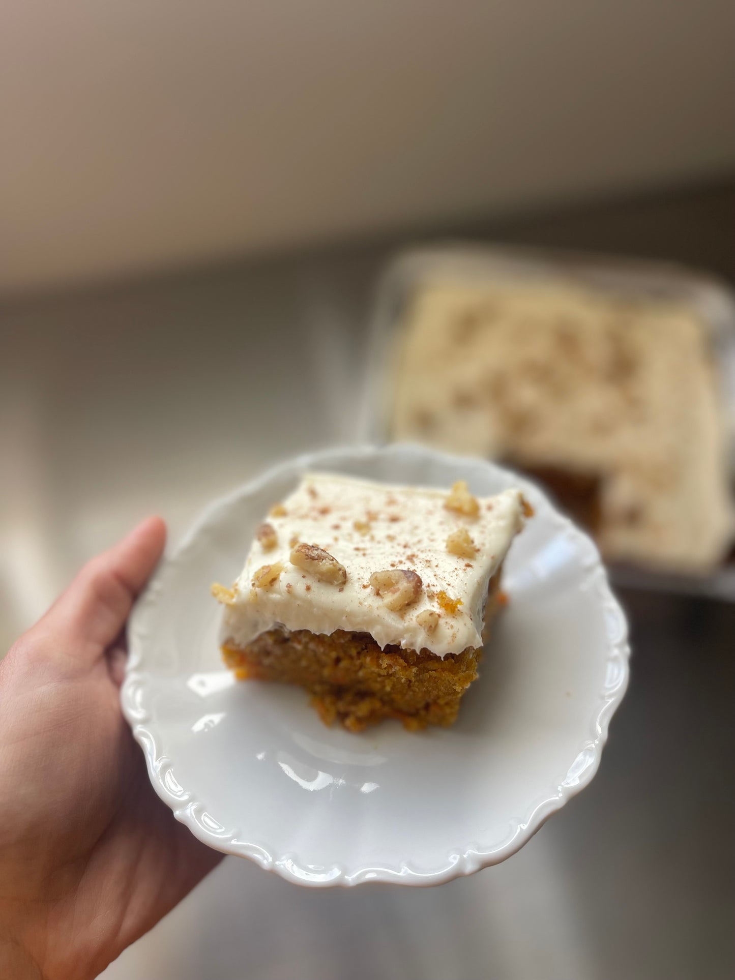 Sourdough Carrot Cake from Eat Well ABQ bakery in Albuquerque