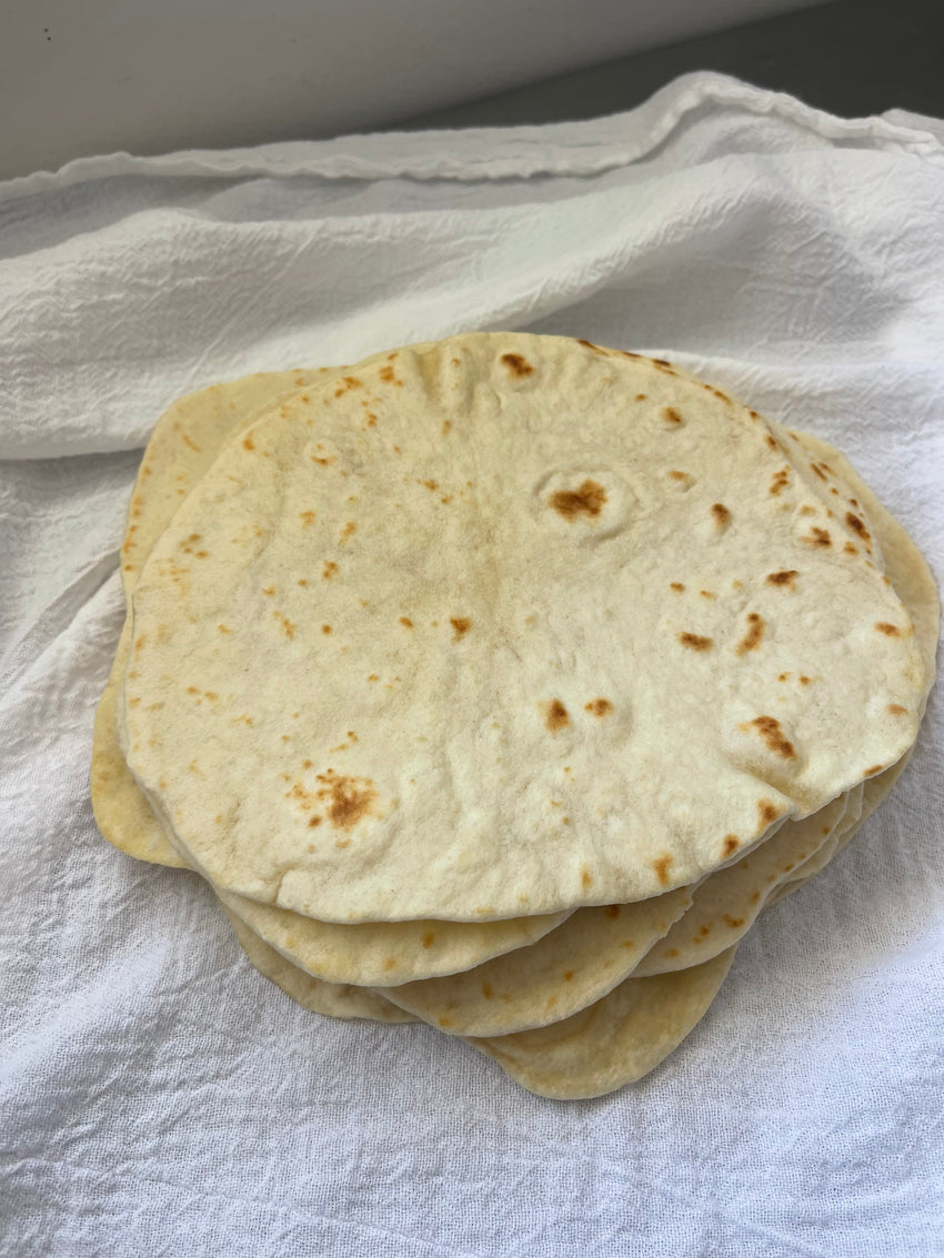 Sourdough Tortillas from Eat Well ABQ bakery in Albuquerque