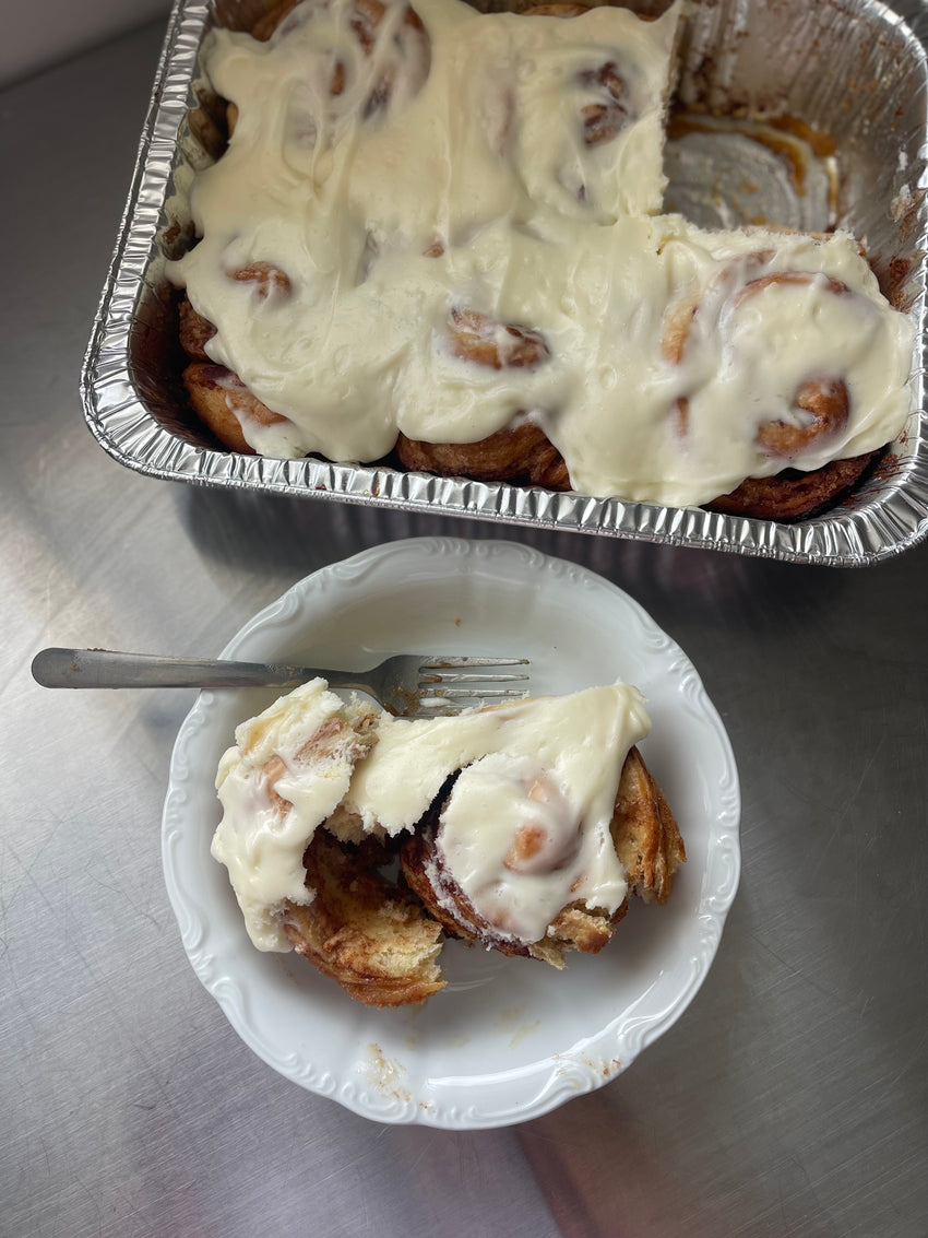 Sourdough cinnamon roll 