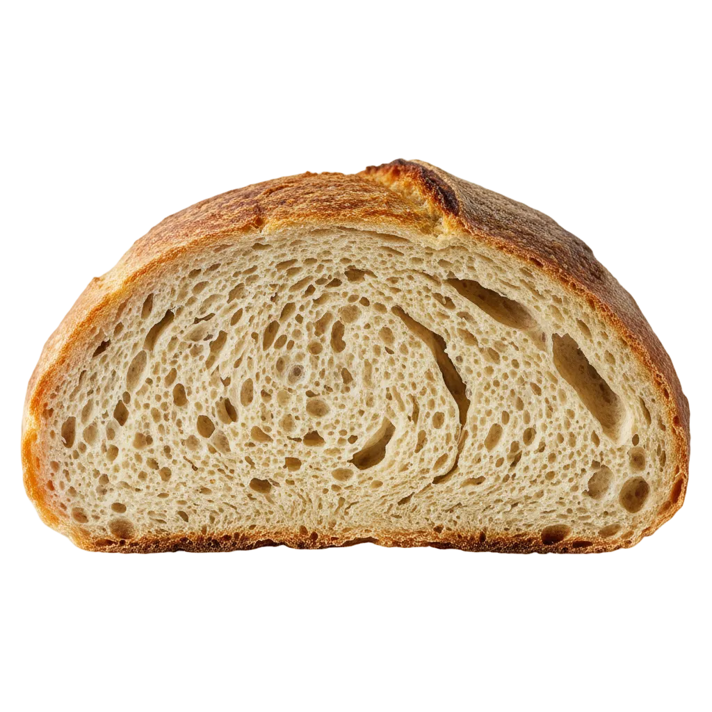 Slice of sourdough bread
