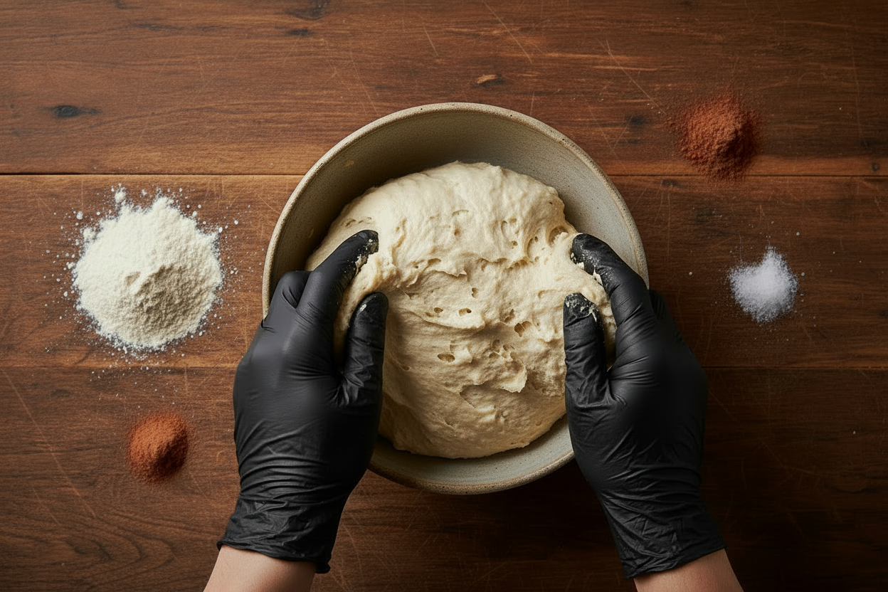 Gluten-free bread structure techniques