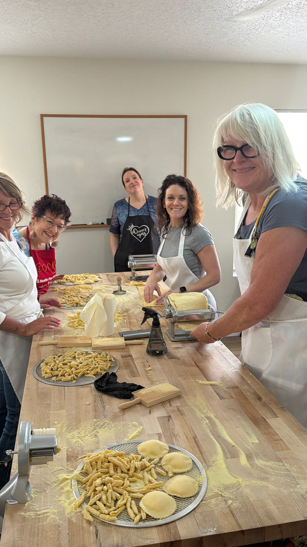 Company holiday cooking event
