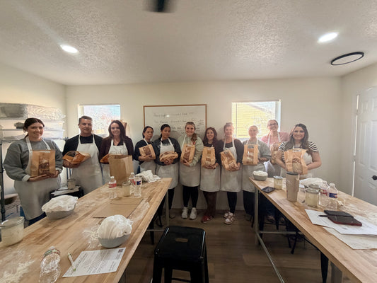 hands on sourdough bread class in albuquerque, rio rancho, and surrounding regions. 